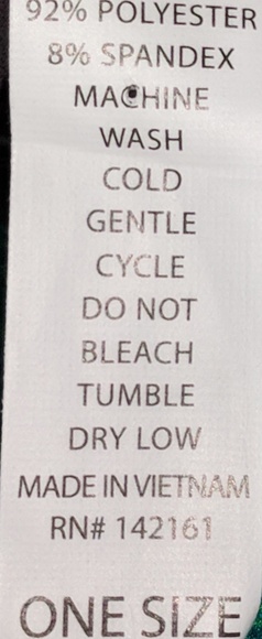 NWOT LULAROE WAVES ONE SIZE LEGGINGS. - Picture 5 of 7